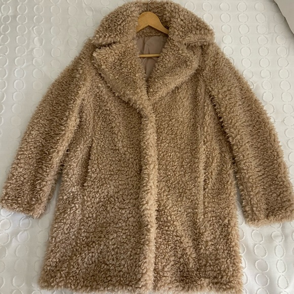 Kensie Reversible Teddy Coat - Picture 2 of 5
